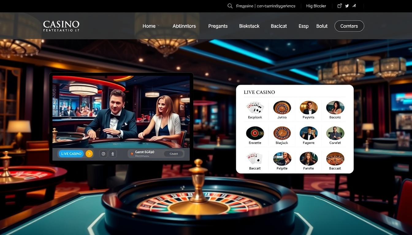 Website Live Casino Resmi dengan Pengalaman Interaktif