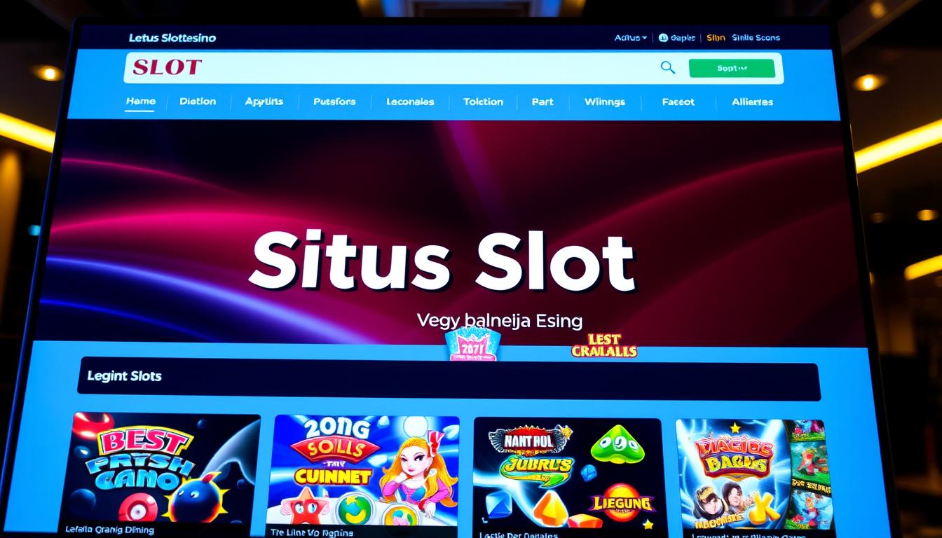 Situs Slot Resmi Terpercaya: Akses Lancar dan Keamanan Terjamin