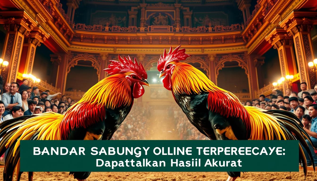 Bandar Sabung Ayam Online Terpercaya: Dapatkan Hasil Akurat