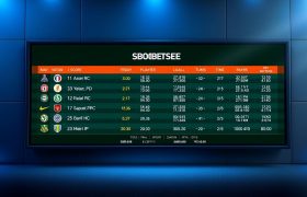 jadwal pertandingan sbobet online